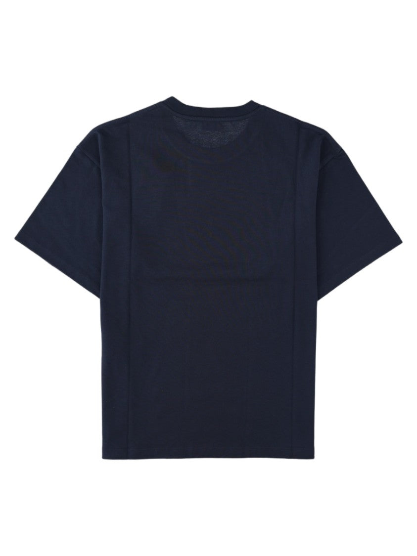 Saint Laurent Boxy-Fit Patch Logo Cotton T-Shirt