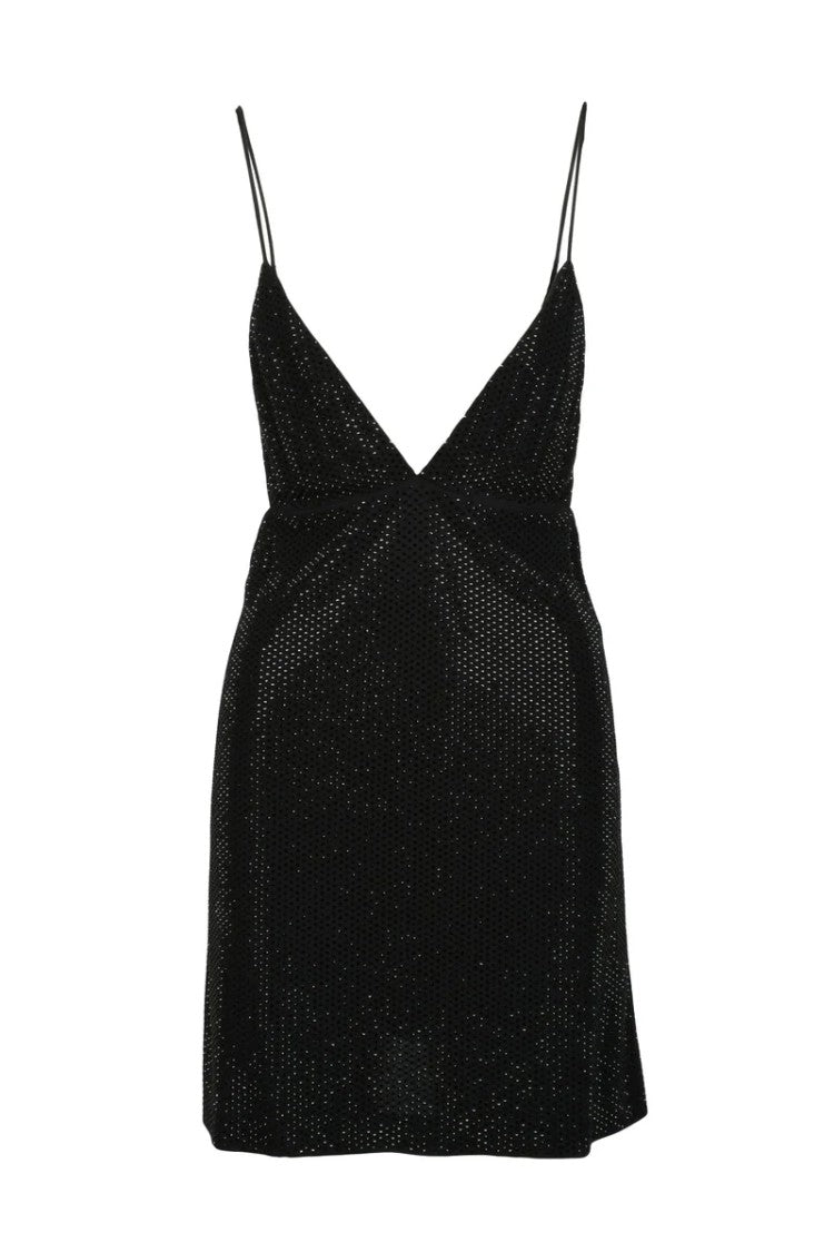 Dsquared2 Sequin Dress Zip - Black