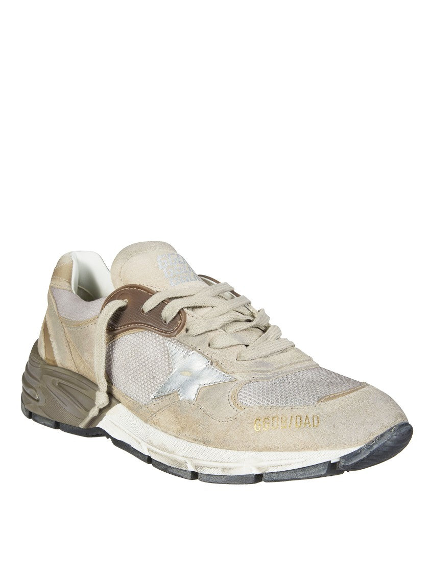 Golden Goose Suede Mesh Layered Dad Sneakers