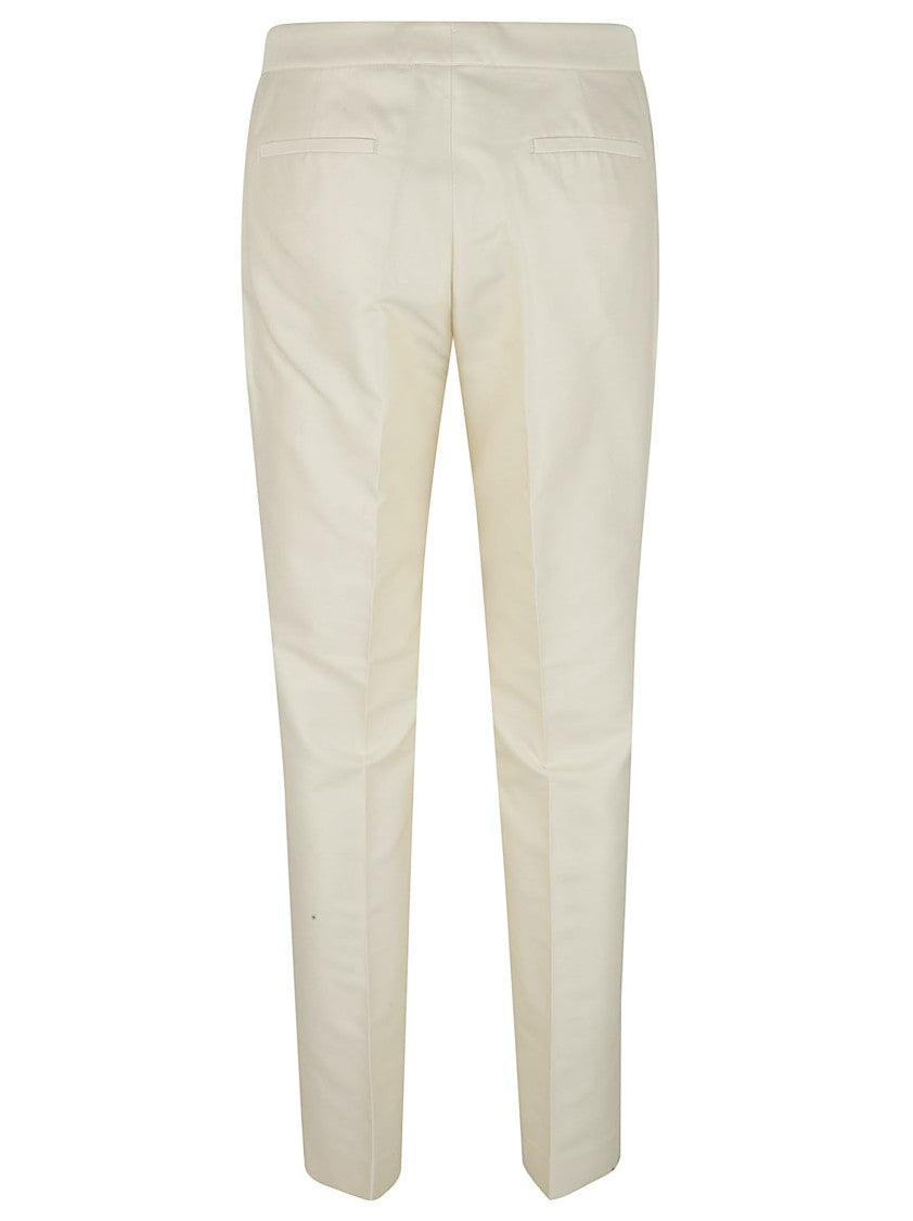 Fabiana Filippi Tailored Yellow Trousers With Straight-Leg Silhouette