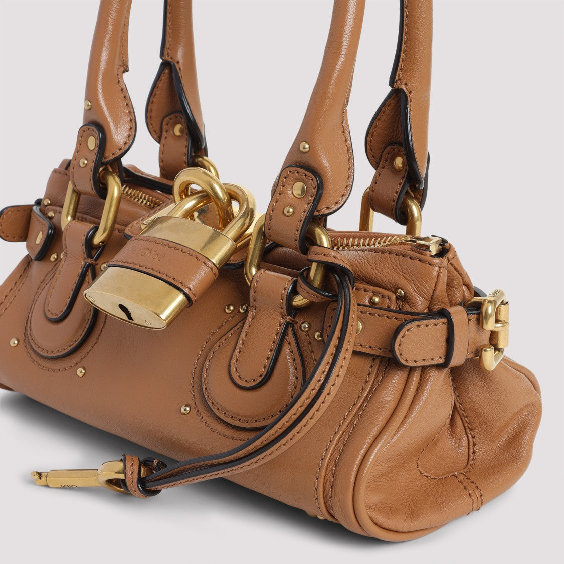 Chloé Cylindrical Buffalo Leather Handbag