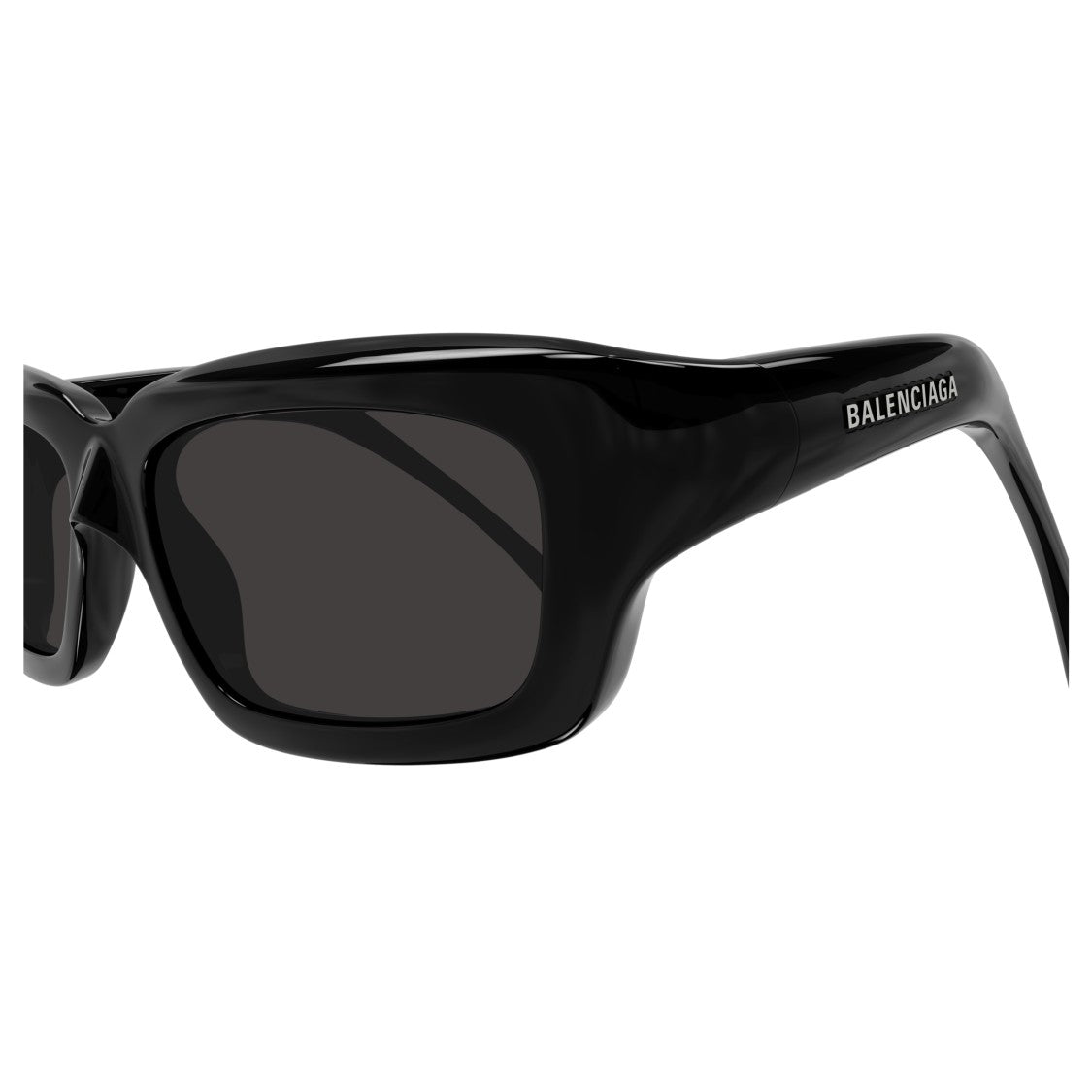 Balenciaga Bb0385s Bold Rectangular Sunglasses