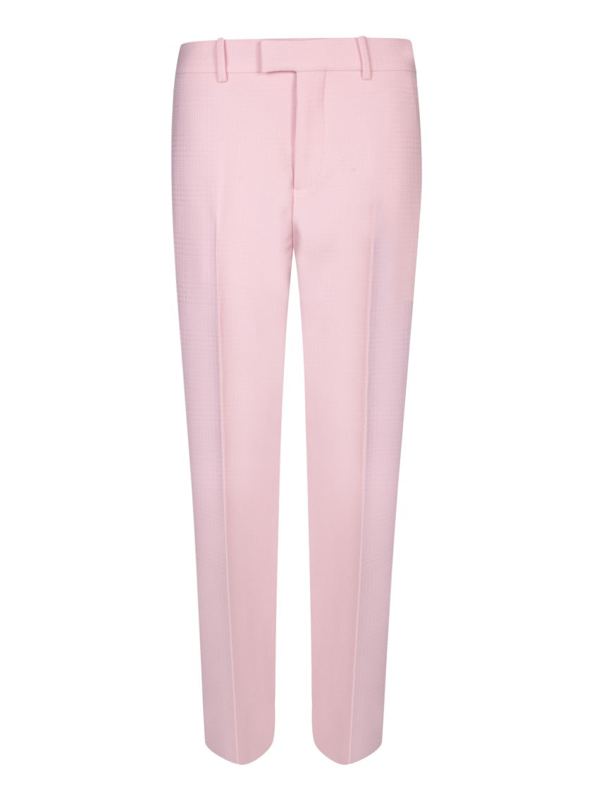 Burberry High Waist Wool Trousers