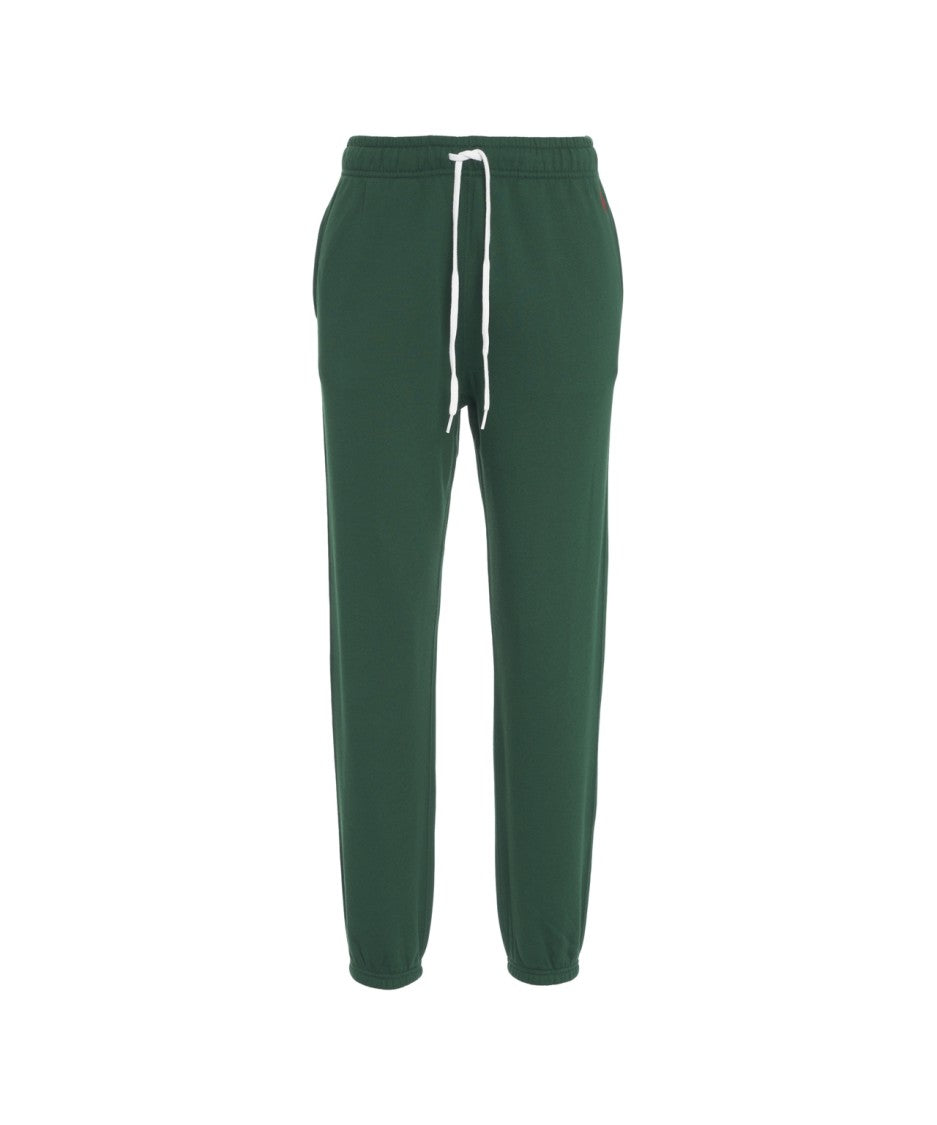 Polo Ralph Lauren Deep Green Joggers With Adjustable Waist