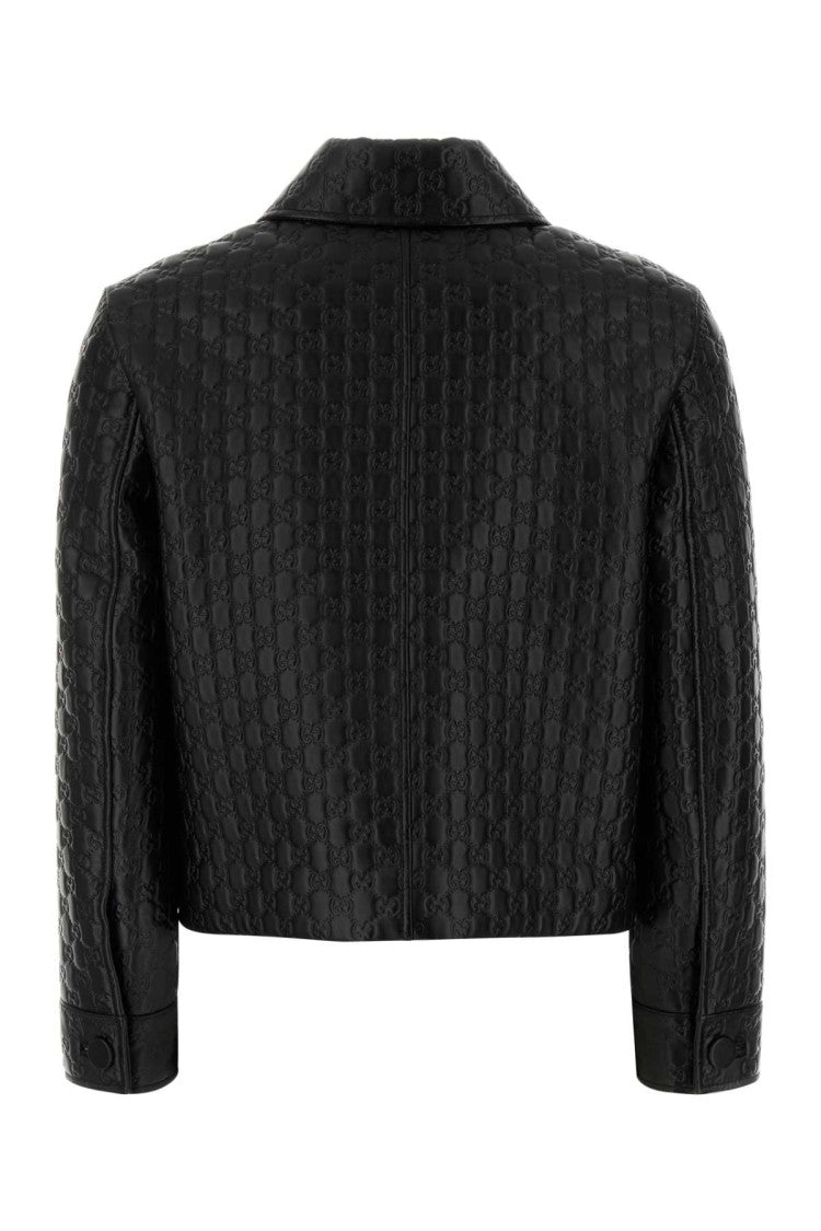 Gucci Black Leather Jacket