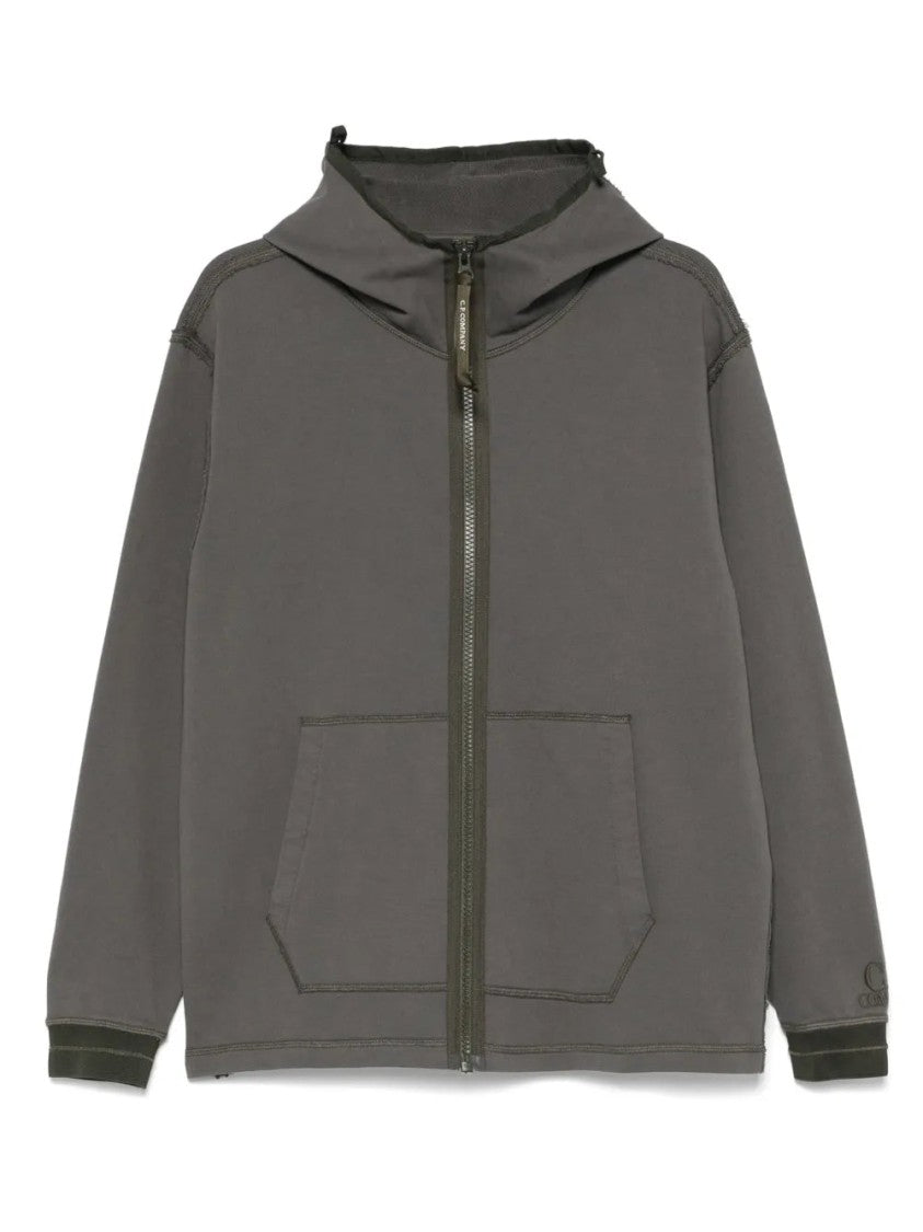 C.P. Company Diagonal Fleece Hoodie