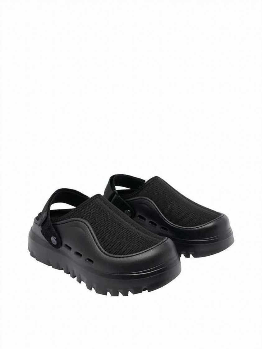Ugg Mesh And Rubber Sandals With Adjustable Heel Strap
