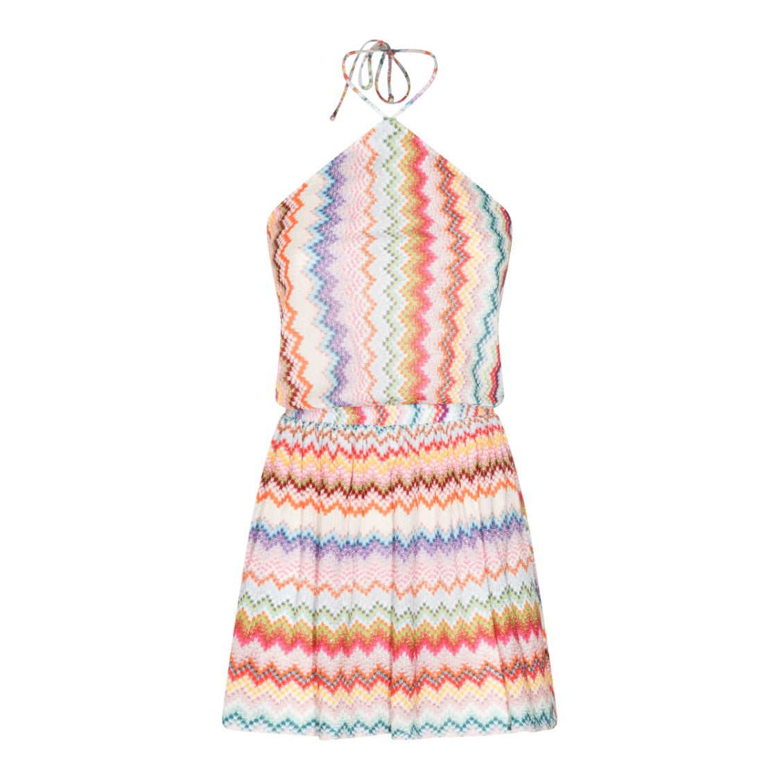 Missoni Sleeveless Halter Neck Dress