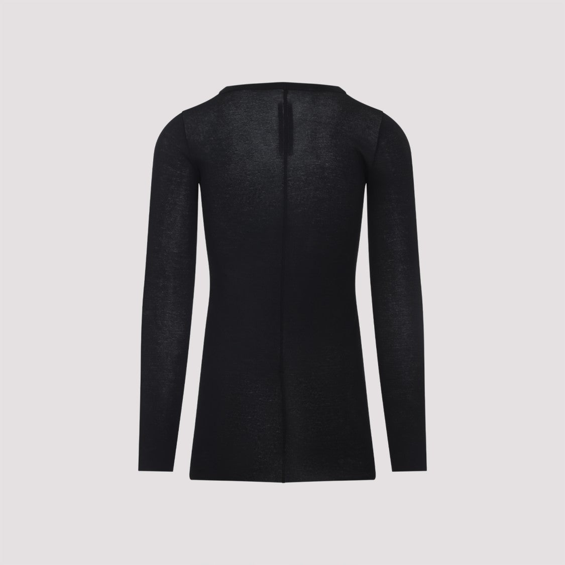 Rick Owens Long-Sleeved Top With Subtle Back Closure