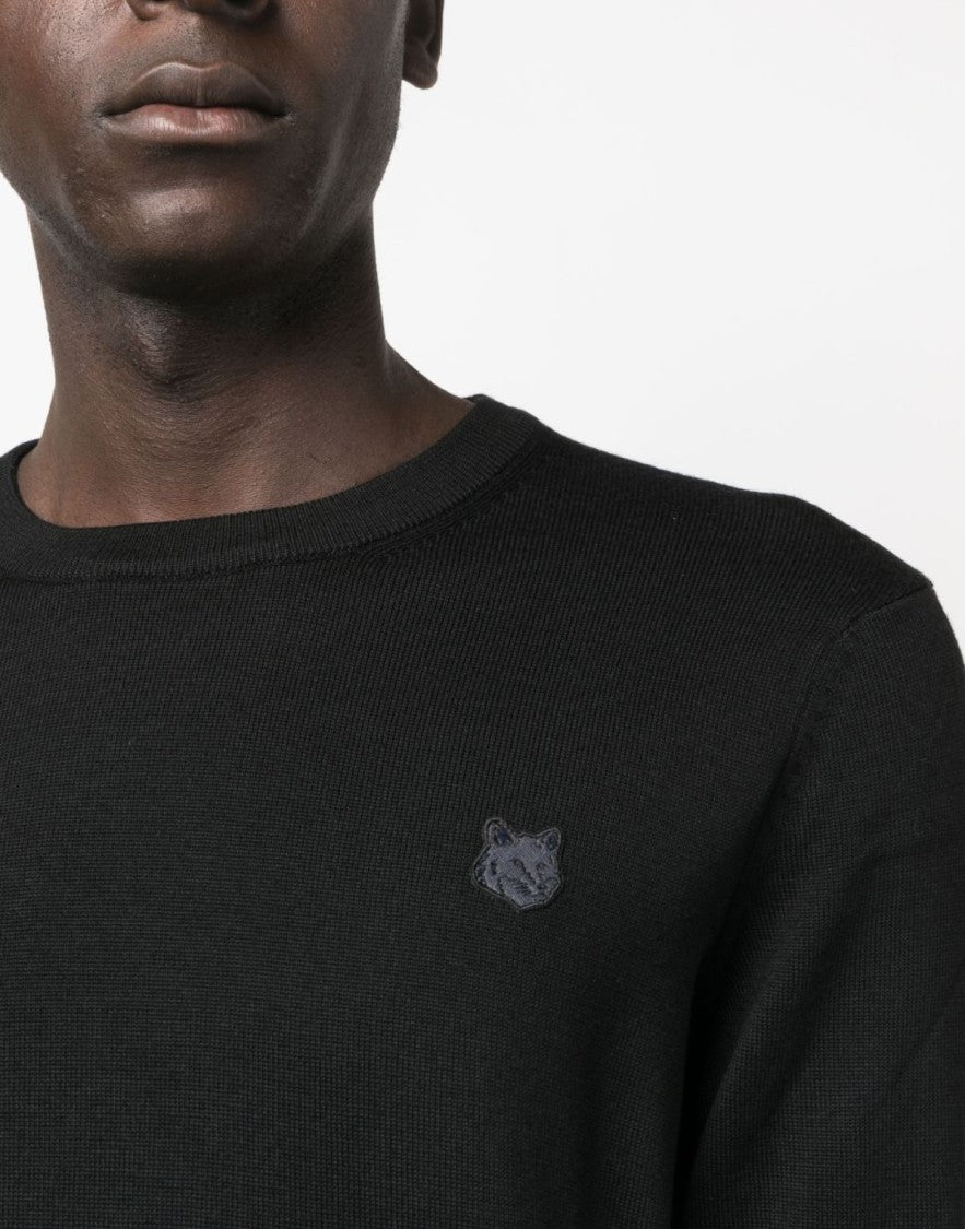 Maison Kitsuné Fox Logo Patch Sweater