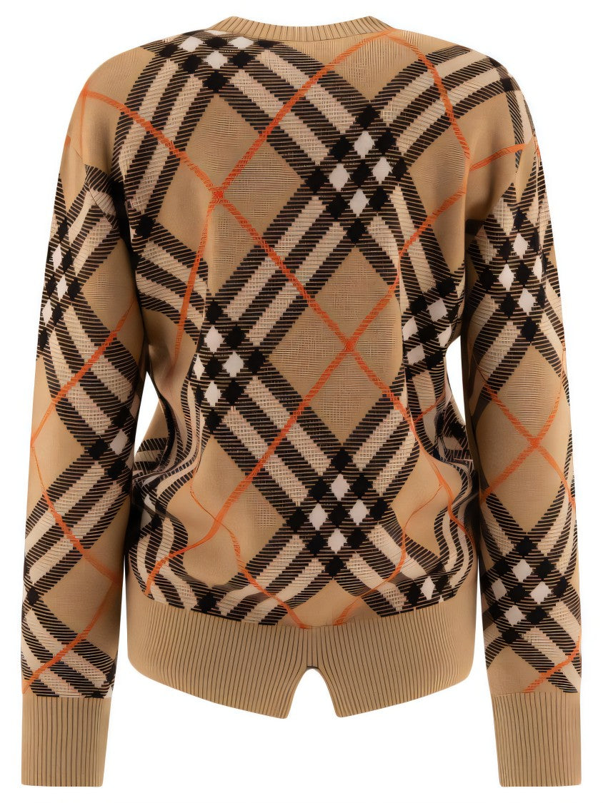Burberry Classic Check Patterned Sweater