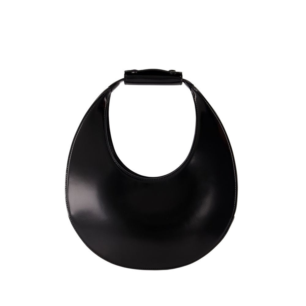 Staud Moon Shoulder Bag - Leather - Black