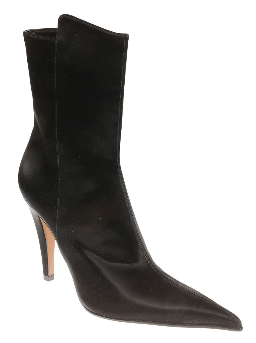 Alexander Mcqueen Pointed Toe Ankle Boots