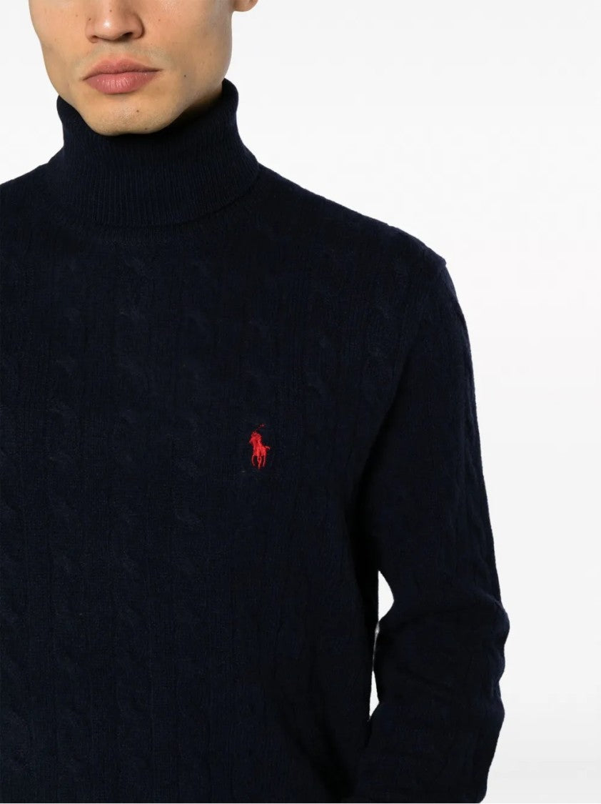 Polo Ralph Lauren High Turtleneck Cable Knit Pullover