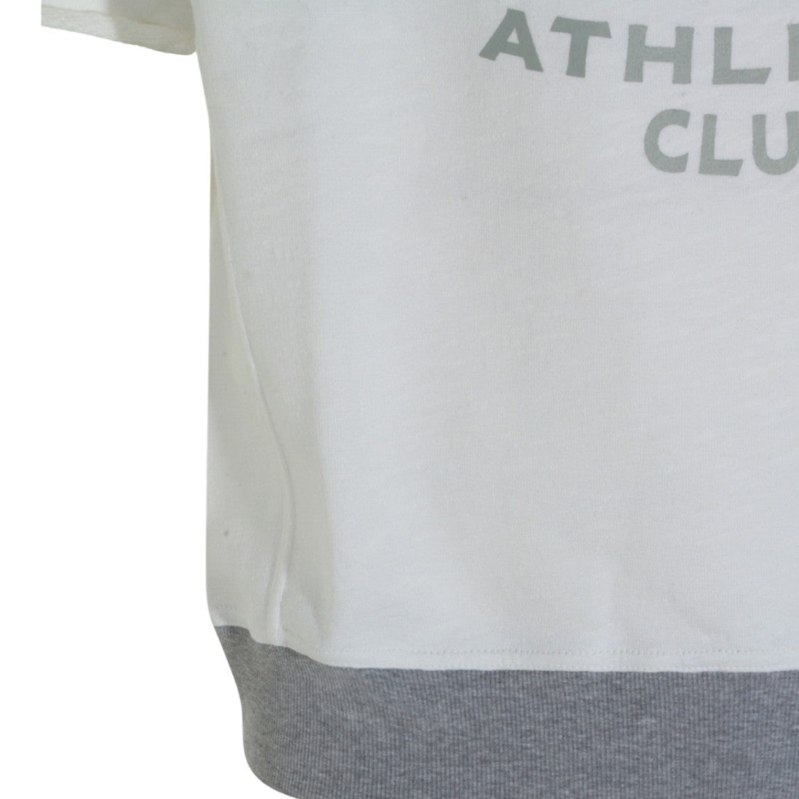 Brunello Cucinelli Short-Sleeve Sweater With Contrast Ribbed Trims