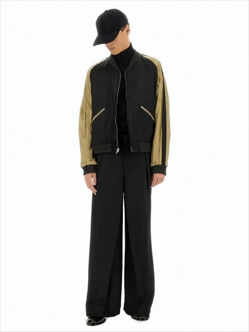 Sasquatchfabrix Wide-Leg Suit Pants With Tailored Finish