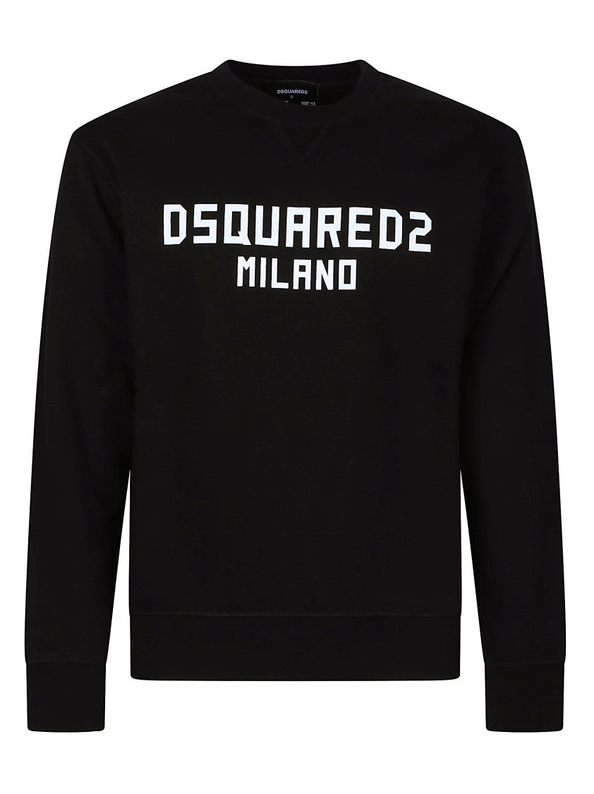 Dsquared2 Black Cool Cotton Sweatshirt