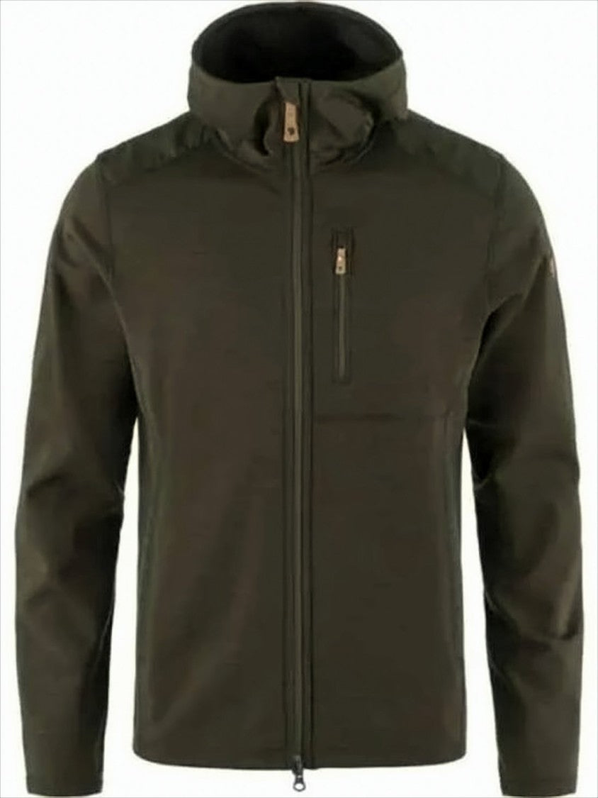 Fjallraven Kanken Structured High Collar Jacket With Front Zipper Closure