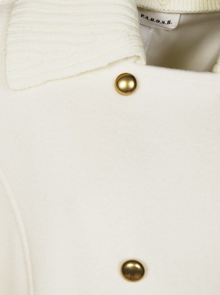 Parosh Tailored Double-Breasted Wool Coat