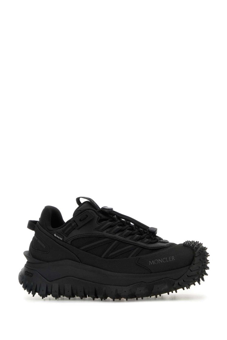Moncler Black Fabric Trailgrip Gtx Sneakers