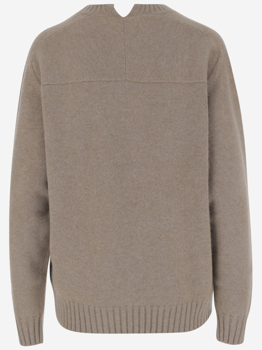 Carven Beige Cashmere Sweater