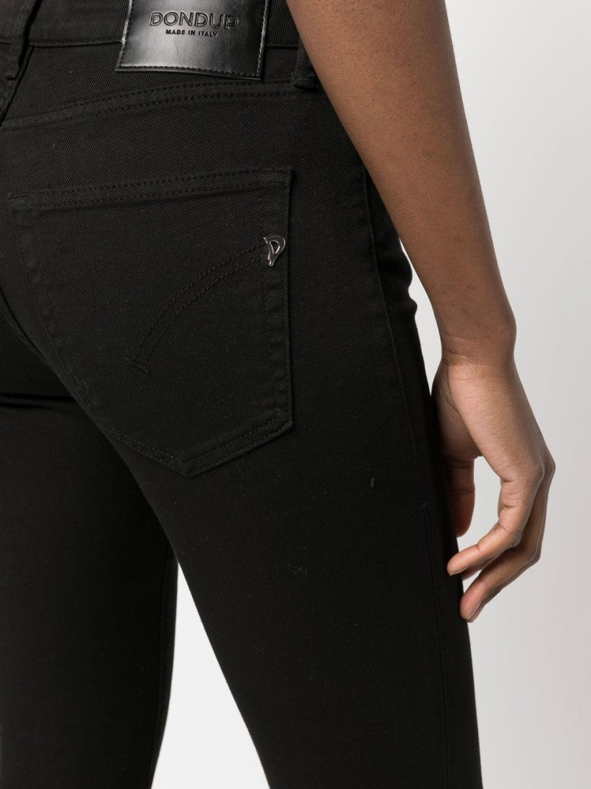 Dondup Flared Black Jeans