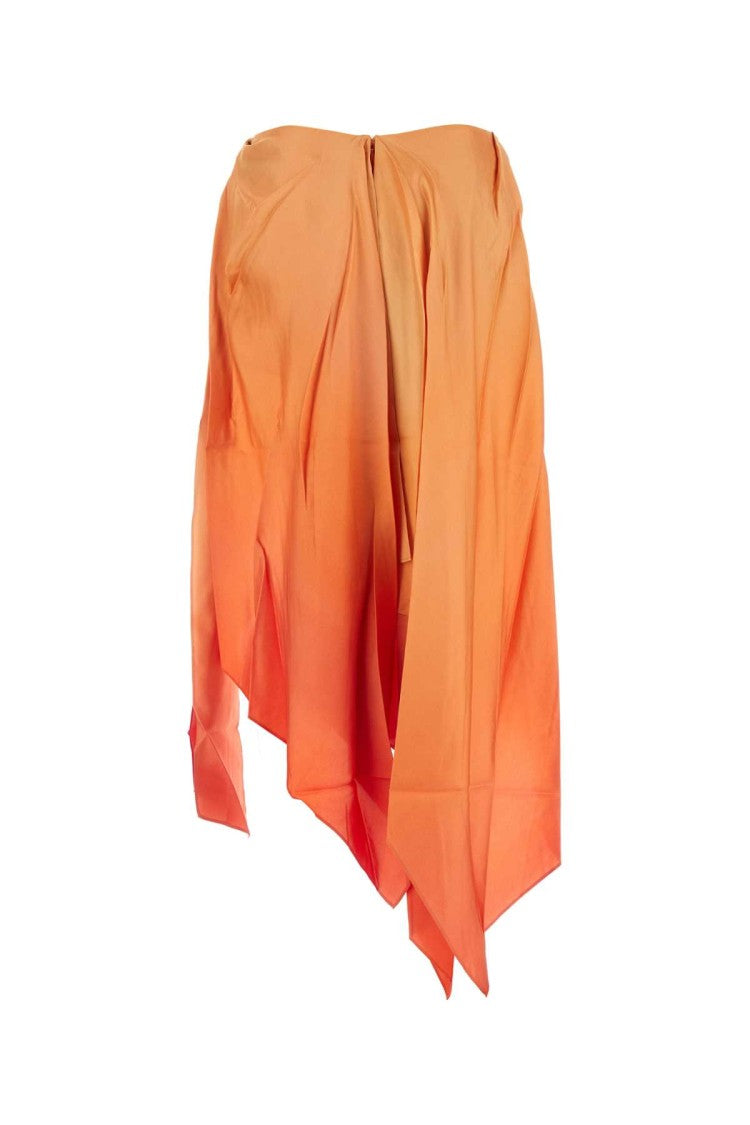 Zimmermann Two-Tone Silk Tranquillity Mini Skirt