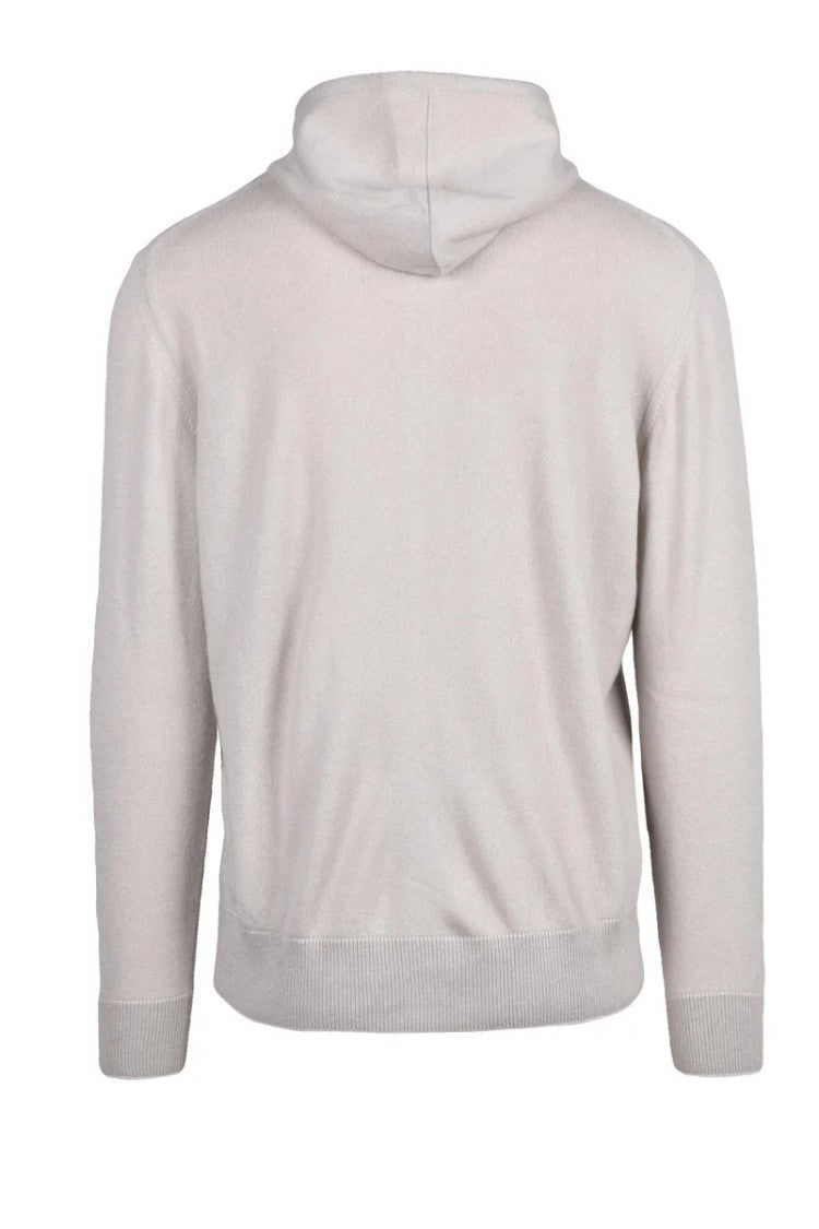 Eleventy Zip Cardigan Cashmere - Beige