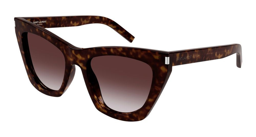 Saint Laurent Sunglasses Sl 214 Kate 031 Havana Havana Violet 55/20/145