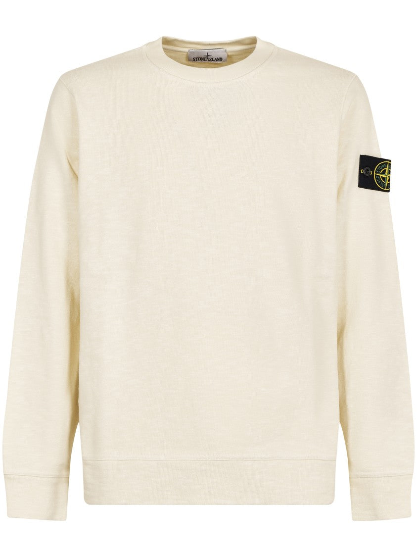 Stone Island Classic Crew Neck Cotton Sweater