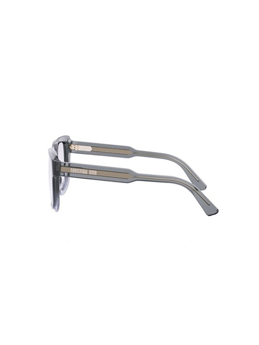 Dior Hexagonal Grey Optical Frames With Oversized Design And Comfortable Fit
