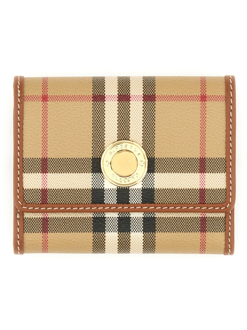 Burberry Check Pattern Wallet