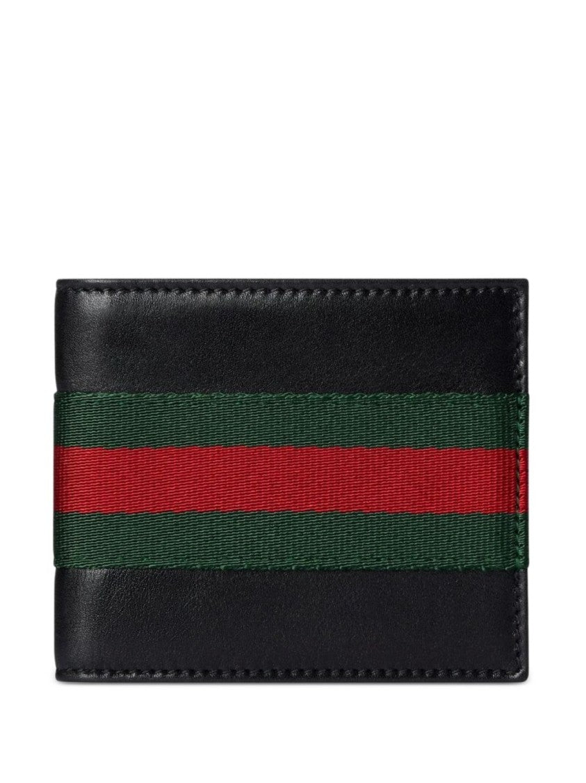 Gucci Horizontal Fabric Band Bifold Wallet