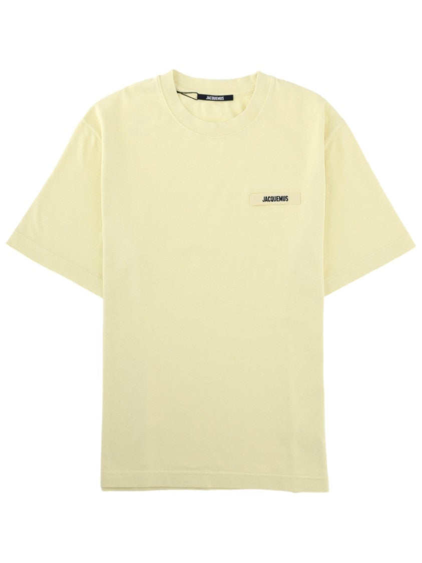 Jacquemus Gros Grain Relaxed Fit Cotton T-Shirt