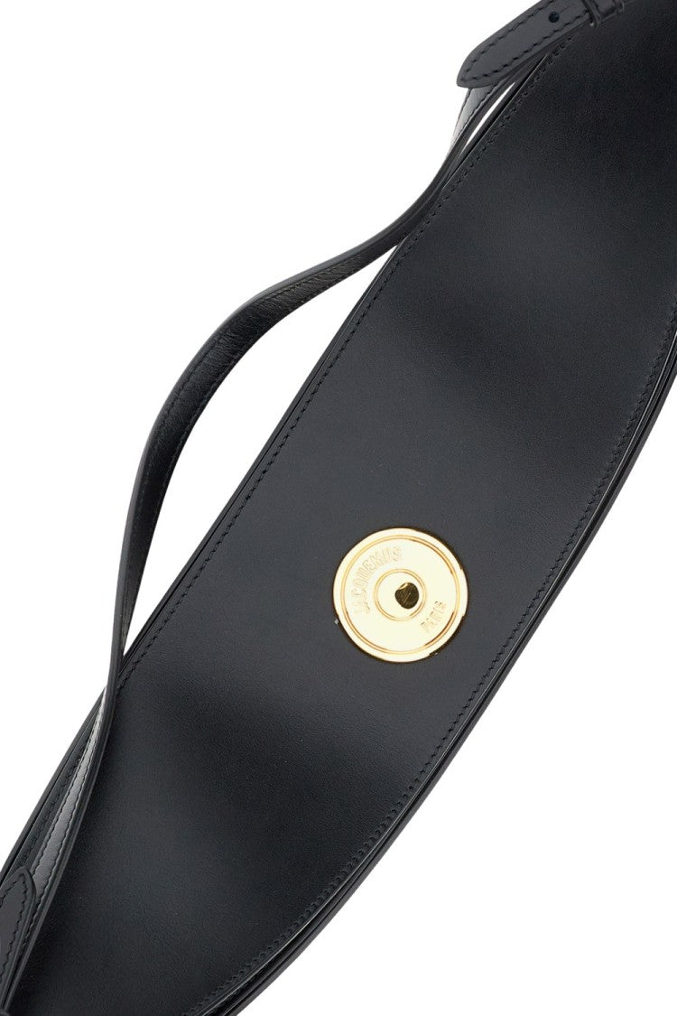 Jacquemus Half-Moon Calf Leather Shoulder Bag