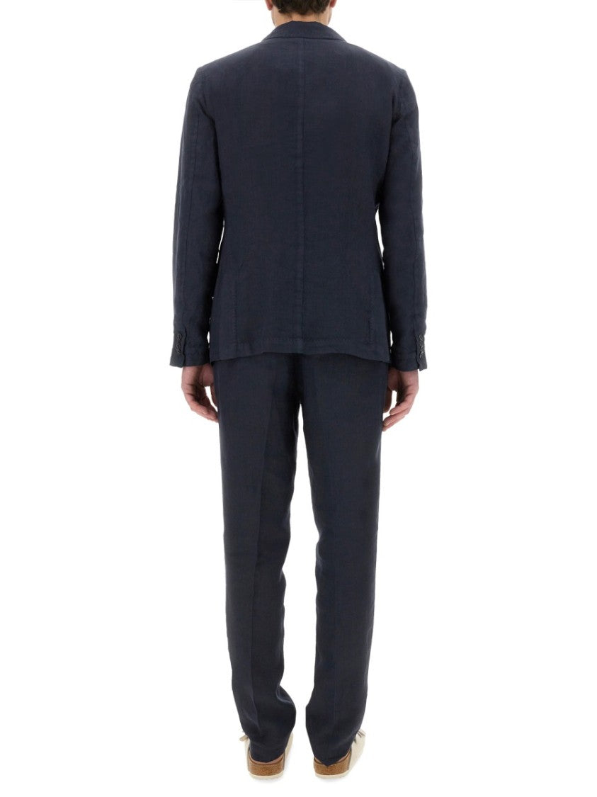 120% Lino Single-Breasted Suit
