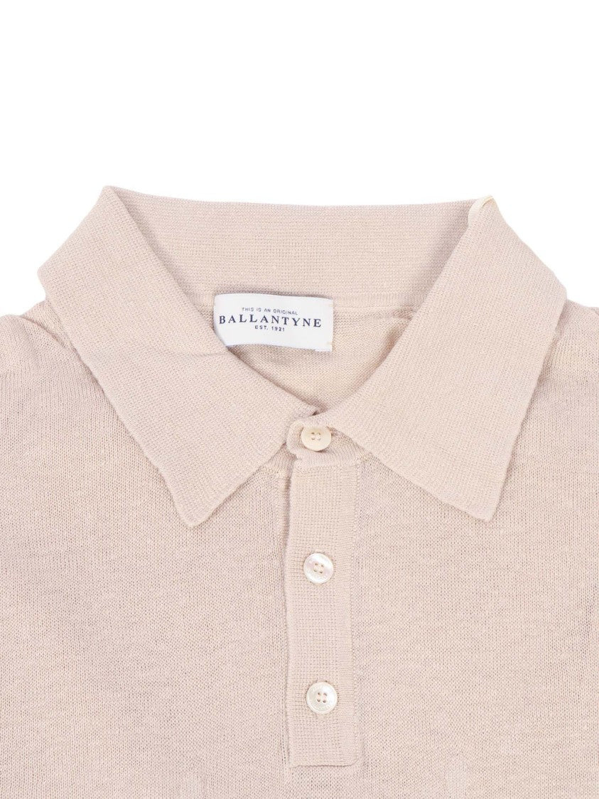 Ballantyne Geometric Pattern Classic Polo Shirt
