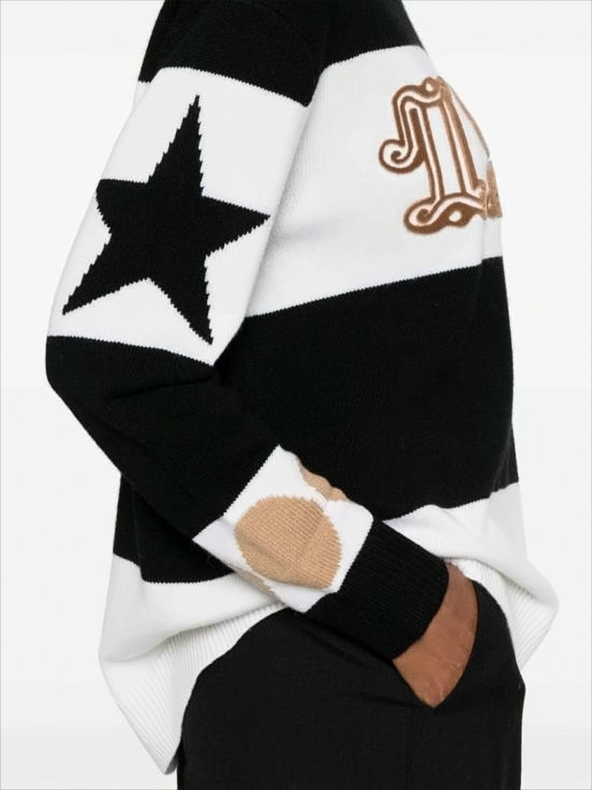 Max Mara Bold Striped Knitted Sweater