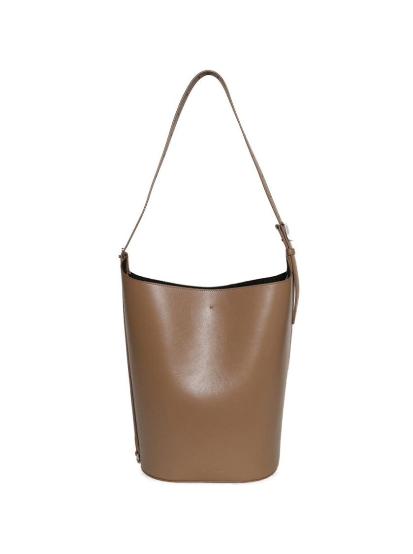 Proenza Schouler Brant Bucket Bag In Smooth Calf Leather Cumin