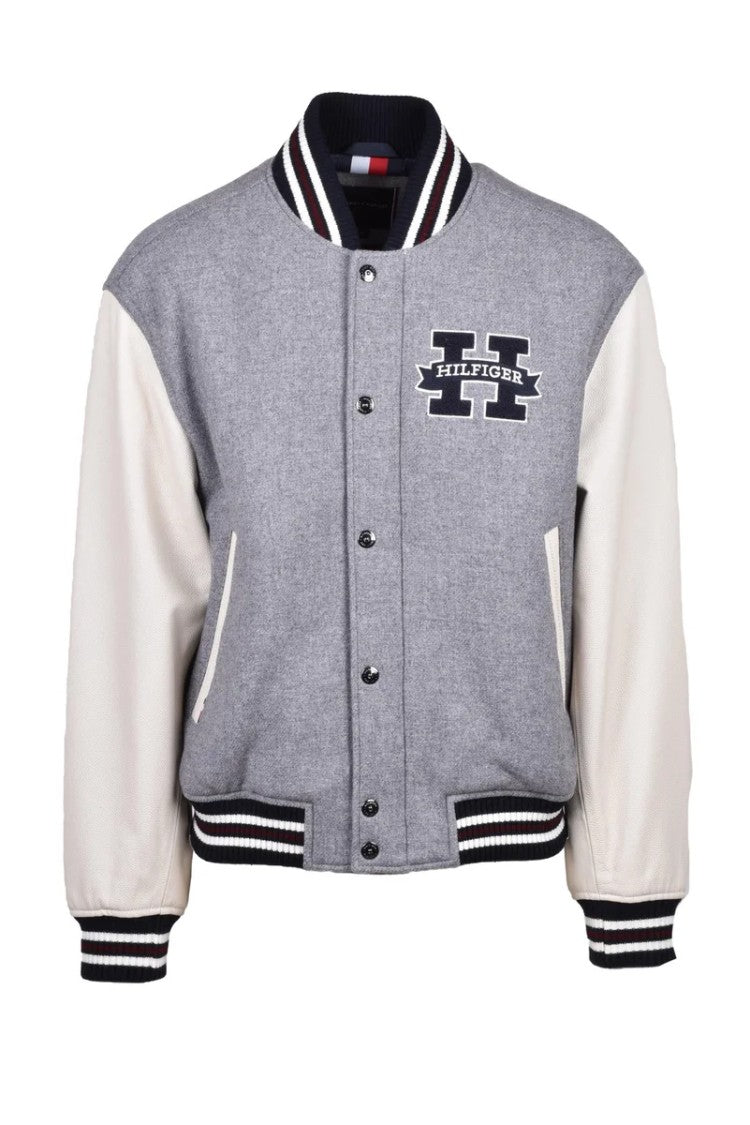 Tommy Hilfiger College Jacket - Grey