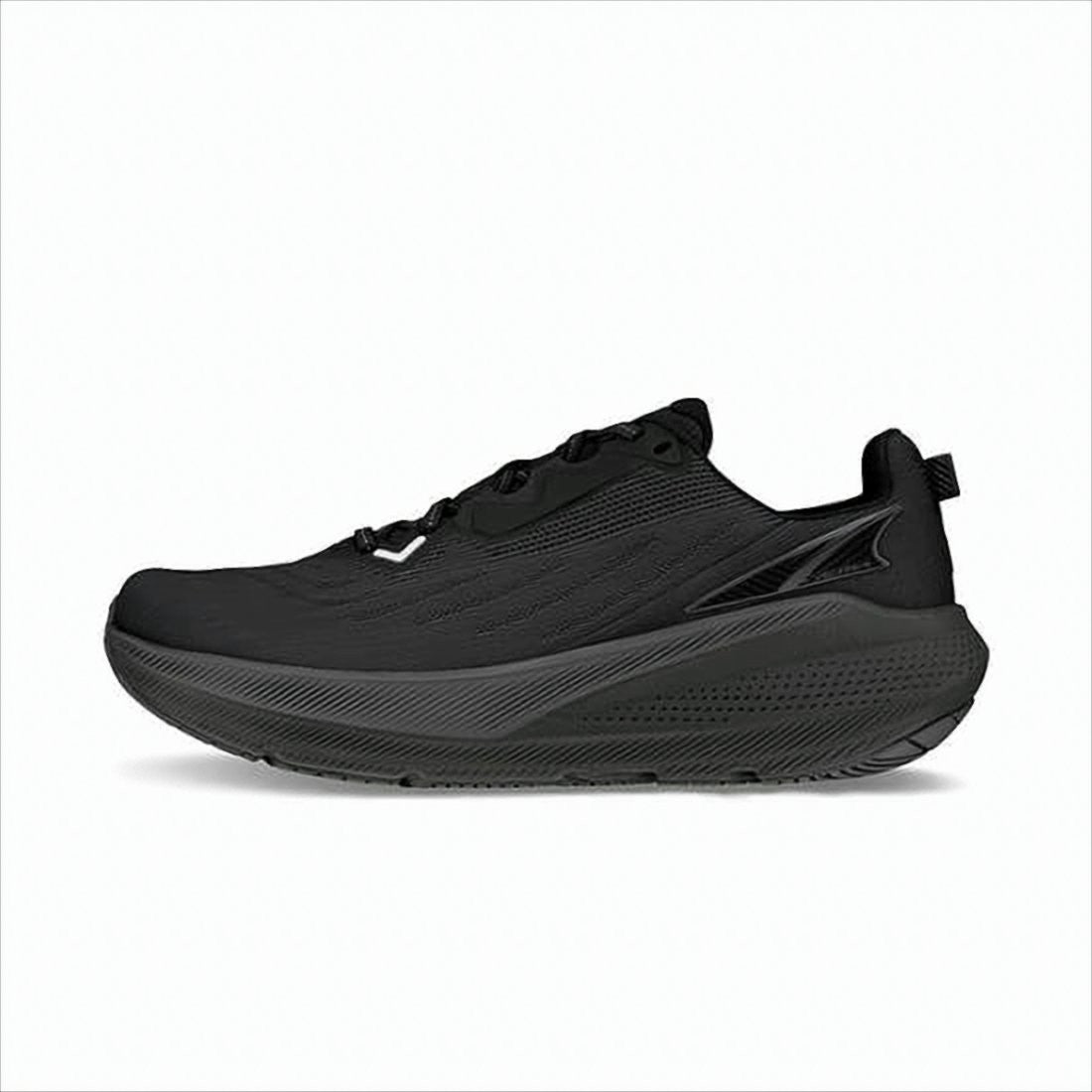 Altra Streamlined Black Mesh Sneakers With Cushioned Rubber Sole