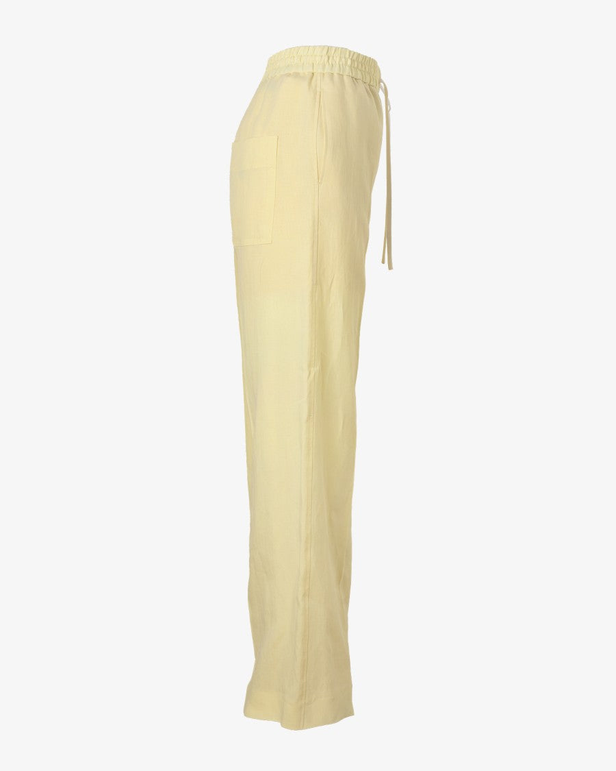 Paul Smith Wide-Leg Trousers With Drawstring Waist