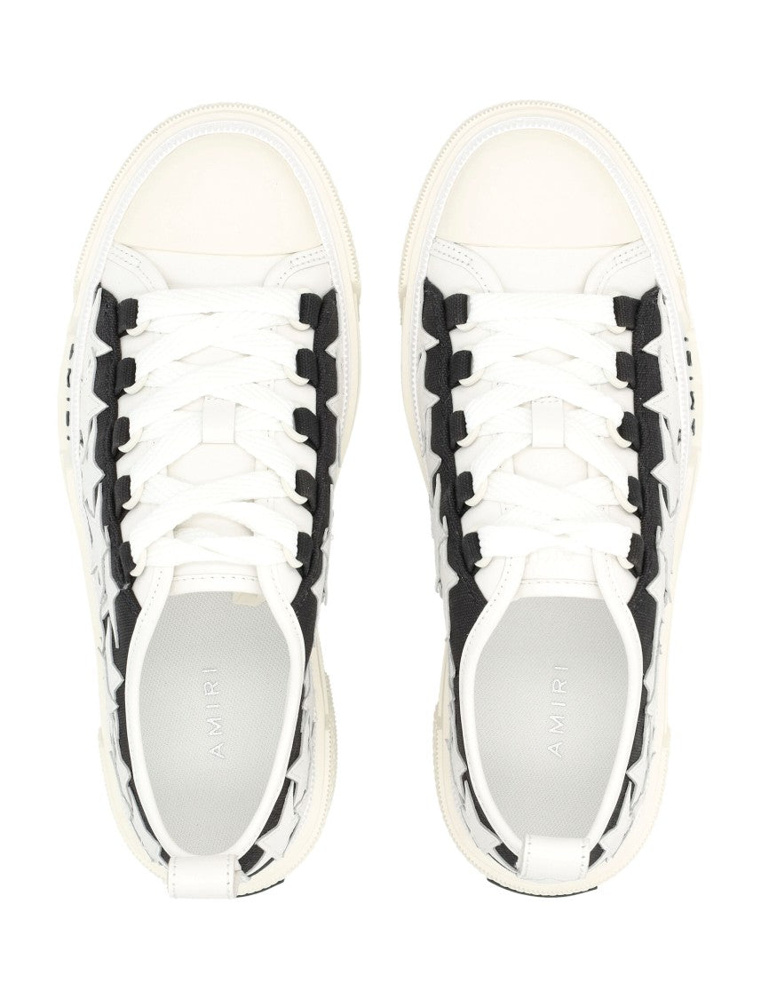 Amiri Stars Court Low Star-Appliquéd Low-Top Sneakers