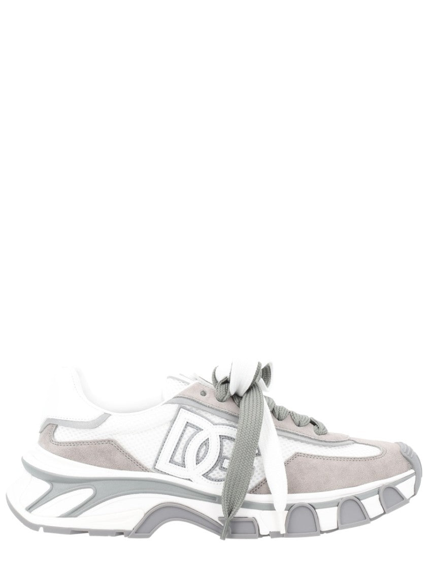 Dolce & Gabbana Neutrals Dg Country Road Layered Sneakers