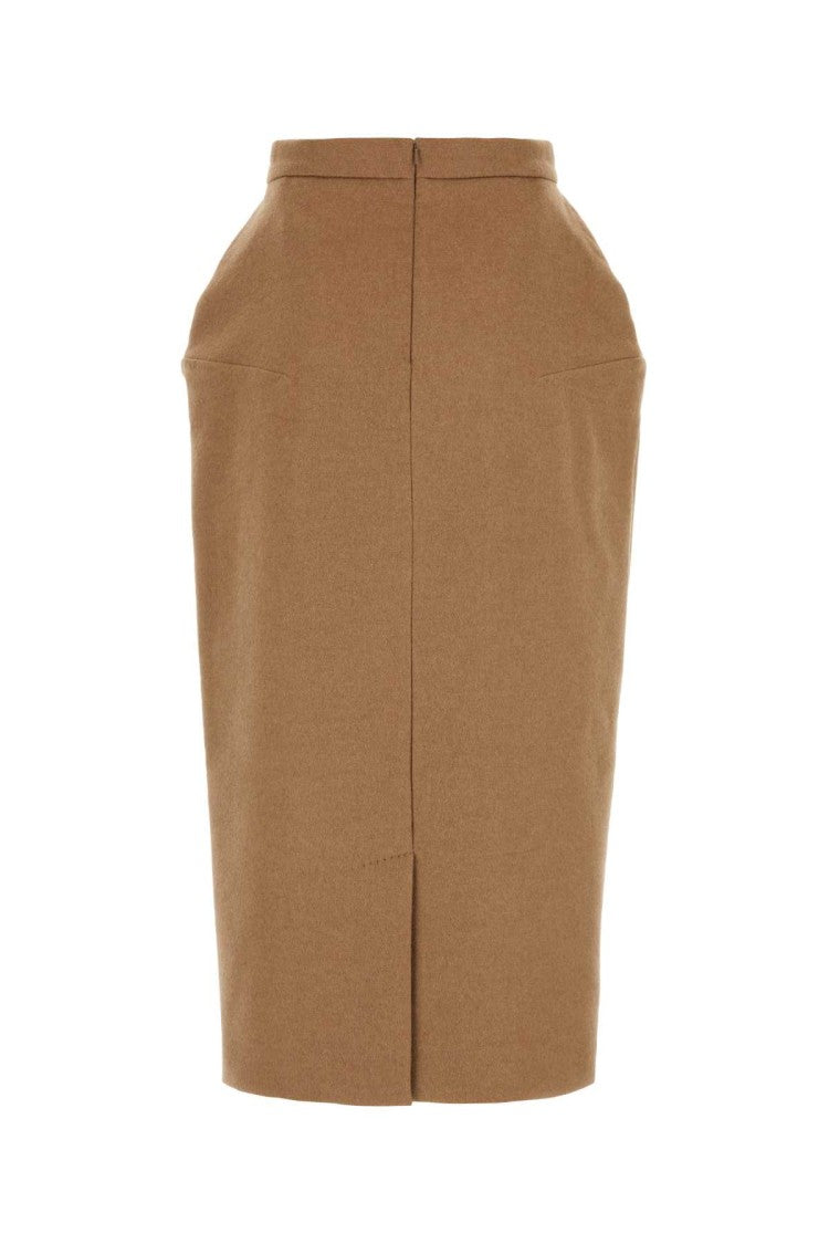 Max Mara Biscuit Camel Babele Skirt