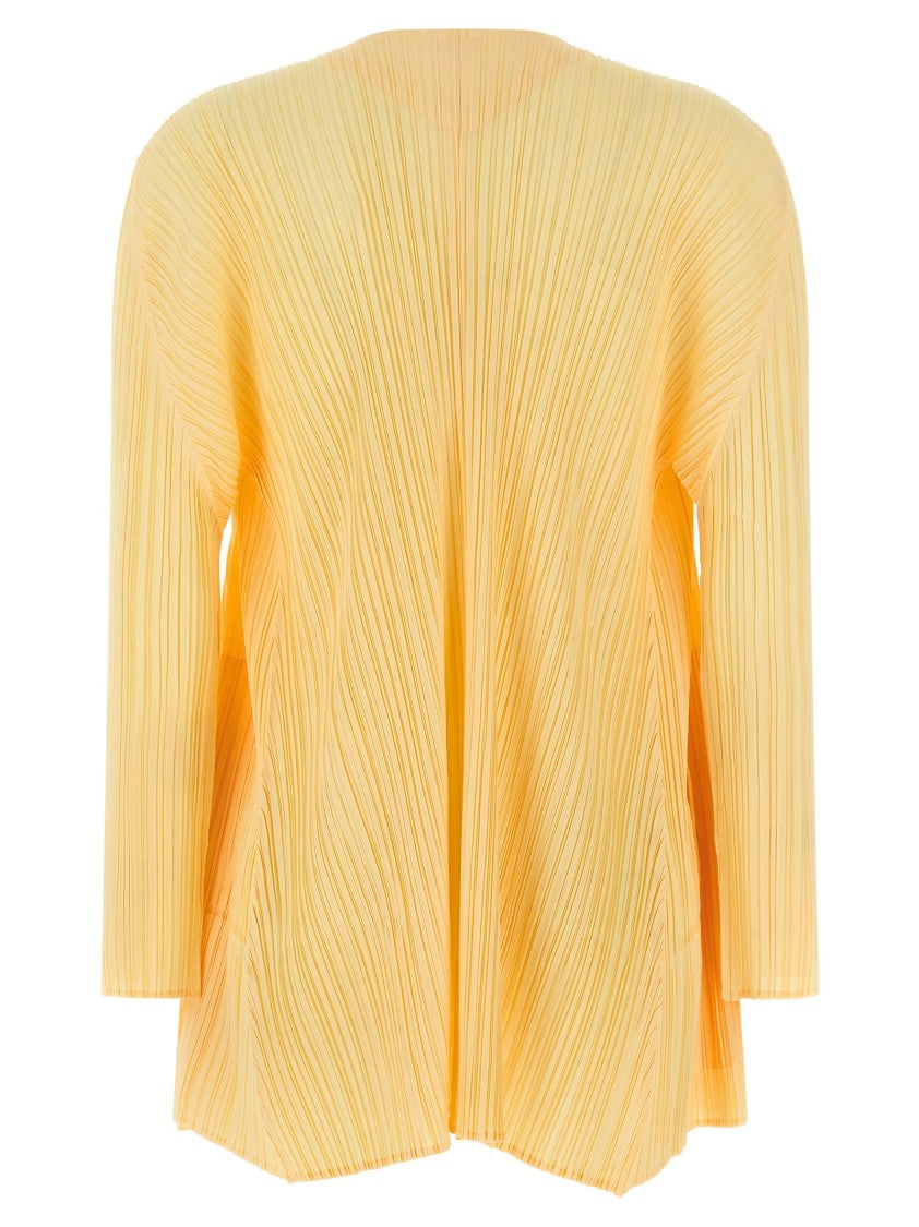 Pleats Please Issey Miyake Mellow Pleats' Cardigan