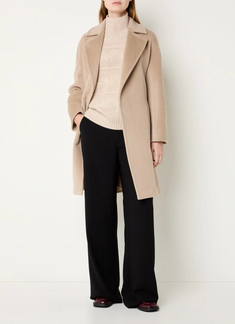 Max Mara Belted Virgin Wool Dravenna Coat