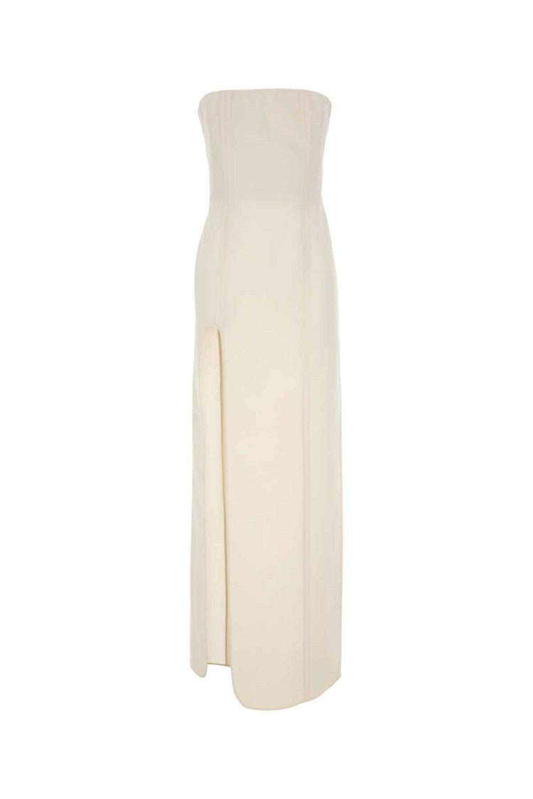 Stella Mccartney White Wool Long Dress