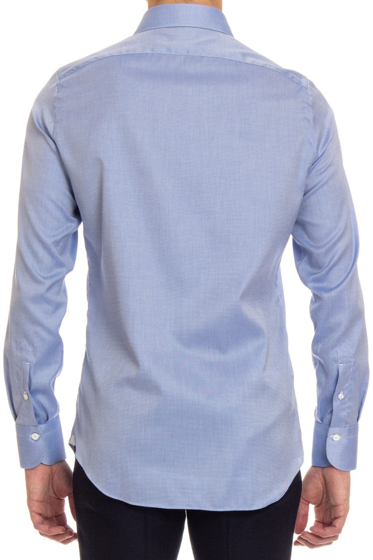 Finamore Traveller Cotton Tailored Shirt