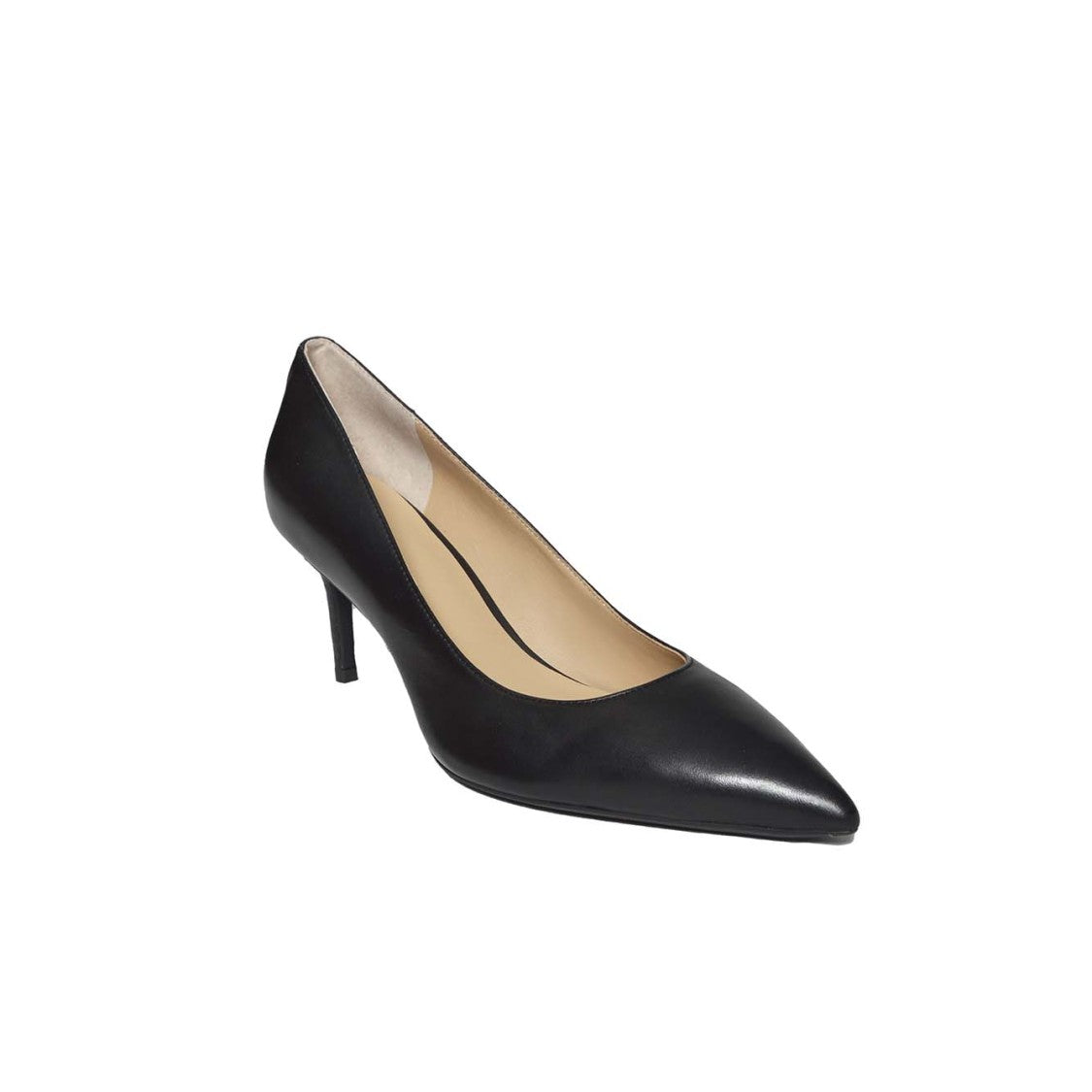 Lauren Ralph Lauren Black Leather Lanette Pumps